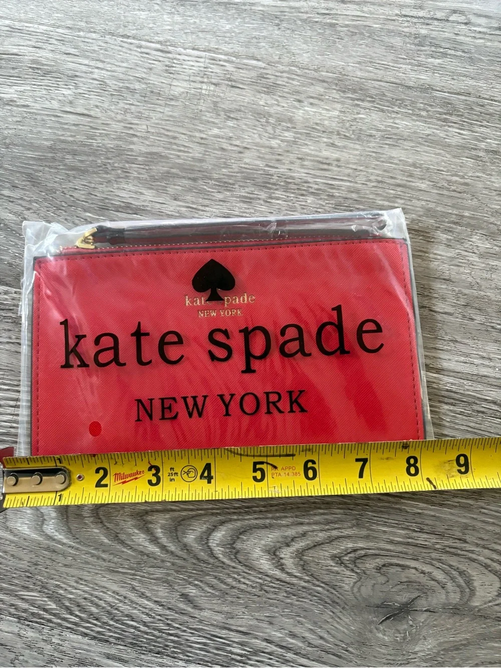 kate spade New York Red Wristlet wallet